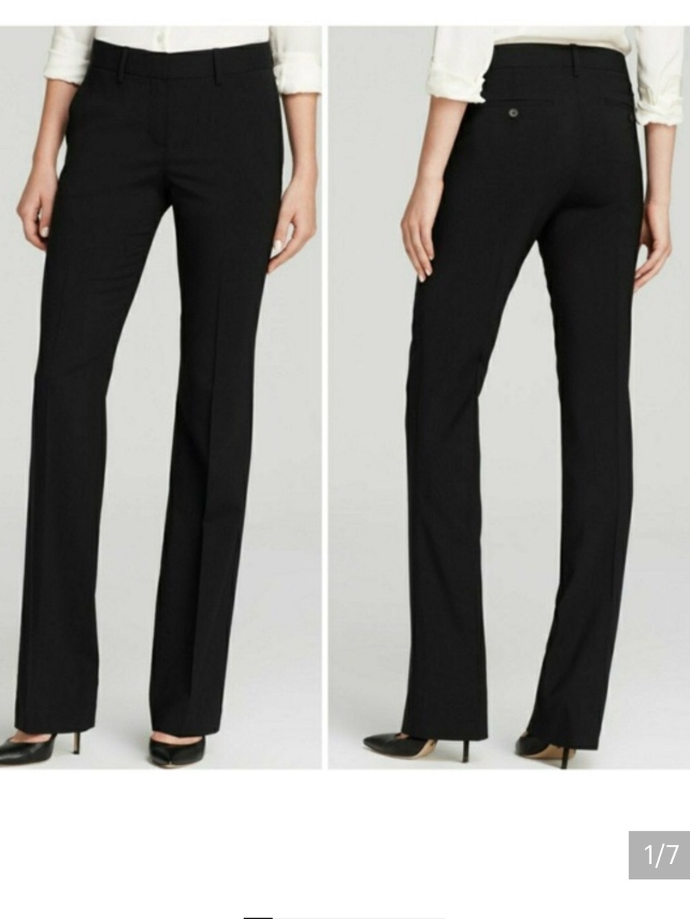 Theory Max 2 Urban virgin wool trousers 10